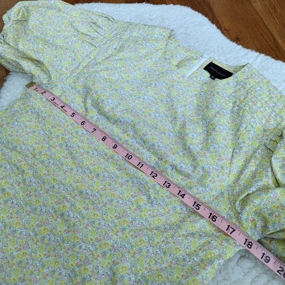 Birgitte HERSKIND bell blouse meadow flower floral print retro top 36 - Picture 14 of 16